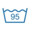 Praní - maximální teplota vody 95 °C