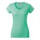 DÁMSKÉ TRIČKO FIT V-NECK - TRIČKA S KRÁTKÝM RUKÁVEM - OBLEČENÍ