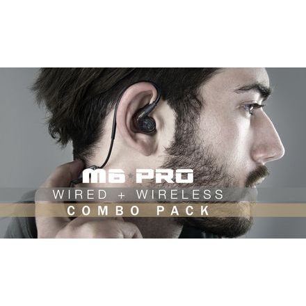 MEE audio M6 PRO 2nd Black Wireless Combo