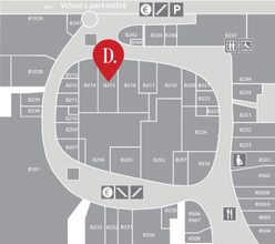 Mapa obchodního centra