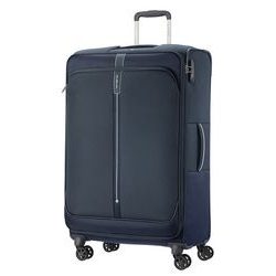 Velký látkový cestovní kufr Popsoda od značky Samsonite s prodlouženou pětiletou zárukou, TSA zámkem a expandérem pro navýšení objemu.