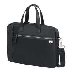 Moderní, extra lehká dámská taška na notebook s úhlopříčkou 15,6'' od značky Samsonite vyrobená z recyklovaných PET lahví.