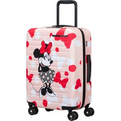 Odolný skořepinový cestovní kufr na kolečkách vhodný na palubu letadla od značky Samsonite z řady StackD Disney.