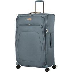 Velký textilní kufr na čtyřech kolečkách Samsonite z řady Spark SNG ECO. Kvalitní cestovní doplněk, při jehož výrobě bylo myšleno i na ekologii. Velký textilní kufr na čtyřech kolečkách Samsonite z řady Spark SNG ECO. Kvalitní cestovní doplněk, při jehož výrobě bylo myšleno i na ekologii.