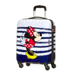 Farebný kufor z kolekcie Disney Legends od značky American Tourister inšpirovaný svetom Walta Disneyho.