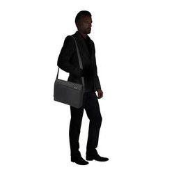 Geantă de umăr pentru bărbați Hip-Tech 2 Messenger 12.9"+ Flap