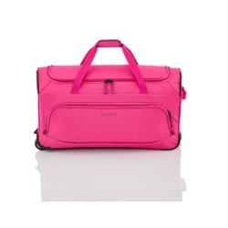 Cestovní taška na kolečkách Basics Fresh Wheeled Duffle Pink 89 l TRAVELITE, CESTOVNÍ TAŠKA NA KOLEČKÁCH BASICS FRESH WHEELED DUFFLE PINK 89 L - CESTOVNÍ TAŠKY