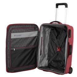 Kabínový cestovný kufor Skaii 2w S Red EXP 42/46 l TRAVELITE, KABÍNOVÝ CESTOVNÝ KUFOR SKAII 2W S RED EXP 42/46 L - PRÍRUČNÁ BATOŽINA