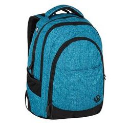 Studentský batoh DIGITAL 9 D BLUE/BLACK 24 l BAGMASTER, STUDENTSKÝ BATOH DIGITAL 9 D BLUE/BLACK 24 L - ŠKOLNÍ A DĚTSKÉ BATOHY