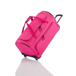 Cestovní taška na kolečkách Basics Fresh Wheeled Duffle Pink 89 l TRAVELITE, CESTOVNÍ TAŠKA NA KOLEČKÁCH BASICS FRESH WHEELED DUFFLE PINK 89 L - CESTOVNÍ TAŠKY