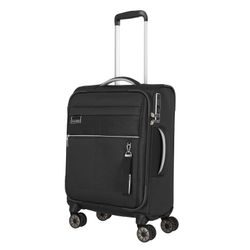 Kabínový cestovný kufor Miigo 4w S Black 35 l TRAVELITE, KABÍNOVÝ CESTOVNÝ KUFOR MIIGO 4W S BLACK 35 L - PRÍRUČNÁ BATOŽINA