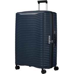 Užijte si pohodlí při cestování s extra velkým kufrem z nové kolekce Upscape od značky Samsonite. Bezstarostné cestování zajistí nízká hmotnost, odpružená kolečka tlumící nárazy i vyjímatelná pratelná podšívka z recyklovaných PET lahví.