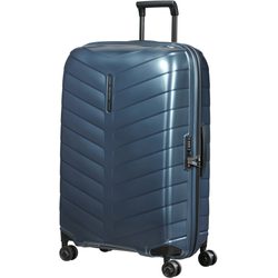 Odolný a lehký velký cestovní kufr Samsonite Attrix z exkluzivního materiálu Roxkin ™ s desetiletou zárukou.