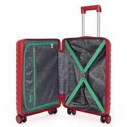 Uvnitř najdete oboustranný balicí systém - na jedné straně jsou fixační popruhy a na straně druhé je k dispozici dělící přepážka na zip. Uvnitř najdete oboustranný balicí systém - na jedné straně jsou fixační popruhy a na straně druhé je k dispozici dělící přepážka na zip.
