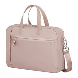 Moderná, extra ľahká dámska taška na notebook s uhlopriečkou 15,6 '' od značky Samsonite vyrobená z recyklovaných PET fliaš.