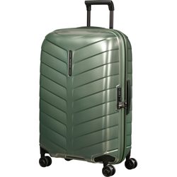 Odolný a lehký středně velký cestovní kufr Samsonite Attrix z exkluzivního materiálu Roxkin ™ s desetiletou zárukou.
