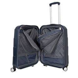 Kabínový cestovný kufor Travelite Kalisto S Navy 40 l TRAVELITE, KABÍNOVÝ CESTOVNÝ KUFOR TRAVELITE KALISTO S NAVY 40 L - PRÍRUČNÁ BATOŽINA