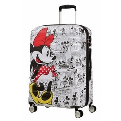 Barevné zavazadlo z kolekce Wavebreaker Disney od značky American Tourister inspirované světem Walta Disneyho.