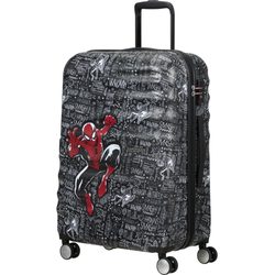 Barevné zavazadlo z kolekce Wavebreaker Marvel od značky American Tourister inspirované světem komiksových hrdinů.