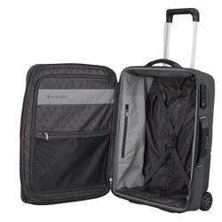 Kabinový cestovní kufr Skaii 2w EXP S Anthracite 42/46 l TRAVELITE, KABINOVÝ CESTOVNÍ KUFR SKAII 2W EXP S ANTHRACITE 42/46 L - PŘÍRUČNÍ ZAVAZADLA