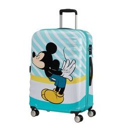 Troler colorat din colecția Wavebreaker Disney marca American Tourister inspirat din lumea lui Walt Disney.