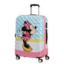 Farebný kufor z kolekcie Wavebreaker Disney od značky American Touriste, inšpirovaný svetom Wala Disneyho.