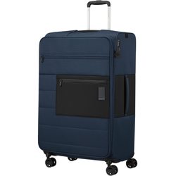 Velký textilní cestovní kufr na čtyřech kolečkách v elegantním designu s prodlouženou zárukou a expandérem od značky Samsonite z kolekce Vaycay.