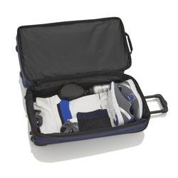 Cestovní taška na kolečkách Basics Wheeled duffle L Navy/orange 98/119 l TRAVELITE, CESTOVNÍ TAŠKA NA KOLEČKÁCH BASICS WHEELED DUFFLE L NAVY/ORANGE 98/119 L - CESTOVNÍ TAŠKY