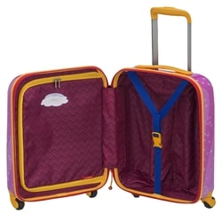Valiza cabinei pentru copii Heroes of the City 4w Pink 28 l TRAVELITE, VALIZA CABINEI PENTRU COPII HEROES OF THE CITY 4W PINK 28 L - GENȚI DE COPII