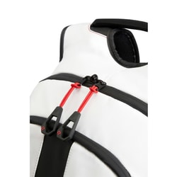 Velký batoh na notebook Samsonite PARADIVER 01N*003-05 bílý kvalitní zipy Velký batoh na notebook Samsonite PARADIVER 01N*003-05 bílý kvalitní zipy