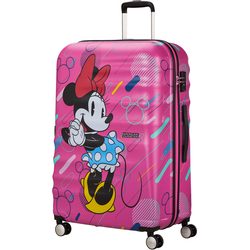 Barevné zavazadlo z kolekce Wavebreaker Disney od značky American Tourister inspirované světem Walta Disneyho.