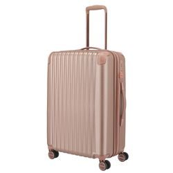 Skořepinový cestovní kufr Barbara Glint M Rose metallic 68/78 l TITAN, SKOŘEPINOVÝ CESTOVNÍ KUFR BARBARA GLINT M ROSE METALLIC 68/78 L - SKOŘEPINOVÉ KUFRY