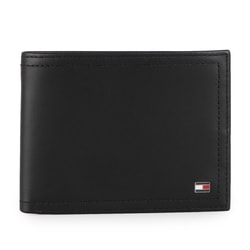 Portofel de piele pentru bărbați Harry CC Flap And Coin AM0AM01259 TOMMY HILFIGER, PORTOFEL DE PIELE PENTRU BĂRBAȚI HARRY CC FLAP AND COIN AM0AM01259 - PORTOFELE BĂRBAȚI