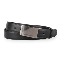 Pánský kožený společenský opasek s plnou sponou 30-020-5PS-60 černý PENNY BELTS, PÁNSKÝ KOŽENÝ SPOLEČENSKÝ OPASEK S PLNOU SPONOU 30-020-5PS-60 ČERNÝ - PÁNSKÉ OPASKY