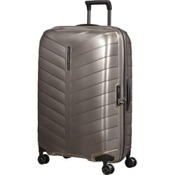 Odolný a lehký velký cestovní kufr Samsonite Attrix z exkluzivního materiálu Roxkin ™ s desetiletou zárukou.