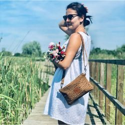Dámská crossbody kabelka/ledvinka Mili Corco Bag Small