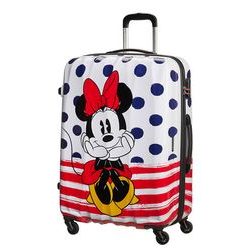 Velký cestovní kufr American Tourister z kolekce Disney Legends s motivem myšky Minnie se skvěle hodí na dvoutýdenní pobyt. Velký cestovní kufr American Tourister z kolekce Disney Legends s motivem myšky Minnie se skvěle hodí na dvoutýdenní pobyt.