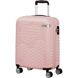 Cestovní kufr vhodný na palubu letadla na čtyřech kolečkách s TSA zámek od značky American Tourister z řady Mickey Clouds.