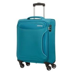 Troler de cabină din material textil din seria Holiday Heat are o încuietoare integrată cu trei cifre, care permite autorităților de control să deschidă bagajele fără să le deterioreze în timpul verificărilor din aeroport. Troler de cabină din material textil din seria Holiday Heat are o încuietoare integrată cu trei cifre, care permite autorităților de control să deschidă bagajele fără să le deterioreze în timpul verificărilor din aeroport.