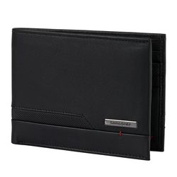Středně velká pánská kožená peněženka od značky Samsonite z řady Pro-DLX 5 SLG s RFID ochranou.