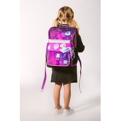 Školská aktovka Zippy Unicorn Universe Kreativ 18 l BAAGL, ŠKOLSKÁ AKTOVKA ZIPPY UNICORN UNIVERSE KREATIV 18 L - ŠKOLSKÉ A DETSKÉ BATOHY