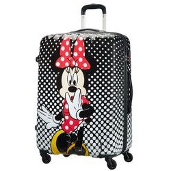 Veľký cestovný kufor American Tourister z kolekcie Disney Legends s motívom myšky Minnie sa skvele hodí na dvojtýždňový pobyt.