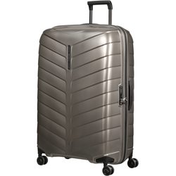 Odolný a lehký extra velký cestovní kufr Samsonite Attrix z exkluzivního materiálu Roxkin ™ s desetiletou zárukou.