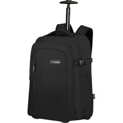 Batoh na kolečkách na notebook s úhlopříčkou 17,3" z kolekce Roader od značky Samsonite vyrobený z recyklovaných PET lahví. Batoh na kolečkách na notebook s úhlopříčkou 17,3" z kolekce Roader od značky Samsonite vyrobený z recyklovaných PET lahví.