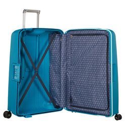 În ceea ce privește spațiul de depozitare, trolerul este echipat cu un compartiment inferior cu bretele pentru fixarea conținutului, un buzunar lateral elastic și un compartiment superior cu separator și fermoar. În ceea ce privește spațiul de depozitare, trolerul este echipat cu un compartiment inferior cu bretele pentru fixarea conținutului, un buzunar lateral elastic și un compartiment superior cu separator și fermoar.