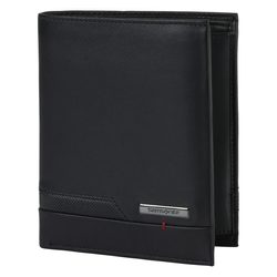 Športovo elegantná priestranná pánska kožená peňaženka od značky Samsonite z radu Pro-DLX 5 SLG s RFID ochranou.