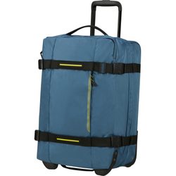 Textilní kabinová cestovní taška na kolečkách Urban Track od značky American Tourister je perfektní volbou pro příležitostné cestovatele, kteří mají rádi pohodlí a přehledné balení. ,