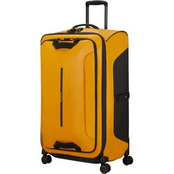 Nepromokavý sportovní velký kufr na čtyřech kolečkách Ecodiver od značky Samsonite vyrobený z recyklovaných materiálů.