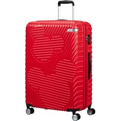 Velký cestovní kufr na čtyřech kolečkách s TSA zámek od značky American Tourister z řady Mickey Clouds.
