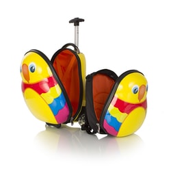 Sada batohu a kabinového kufru Travel Tots Lightweight Kids Parrot HEYS, SADA BATOHU A KABINOVÉHO KUFRU TRAVEL TOTS LIGHTWEIGHT KIDS PARROT - DĚTSKÁ ZAVAZADLA